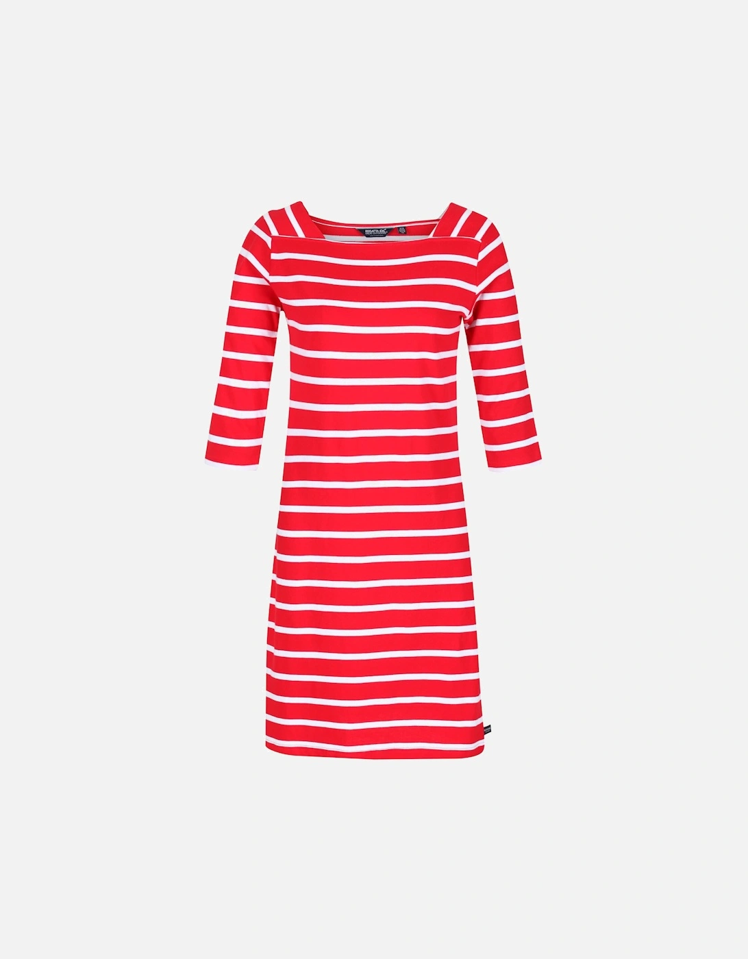 Womens/Ladies Paislee Stripe Casual Dress, 6 of 5