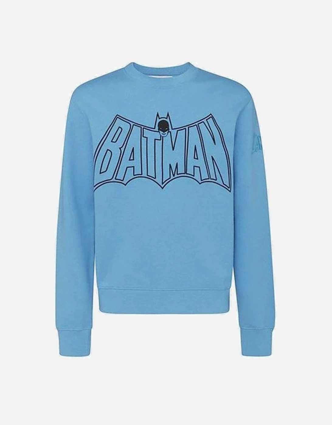 Mens X Dc Comic Batman Sweater Blue, 5 of 4