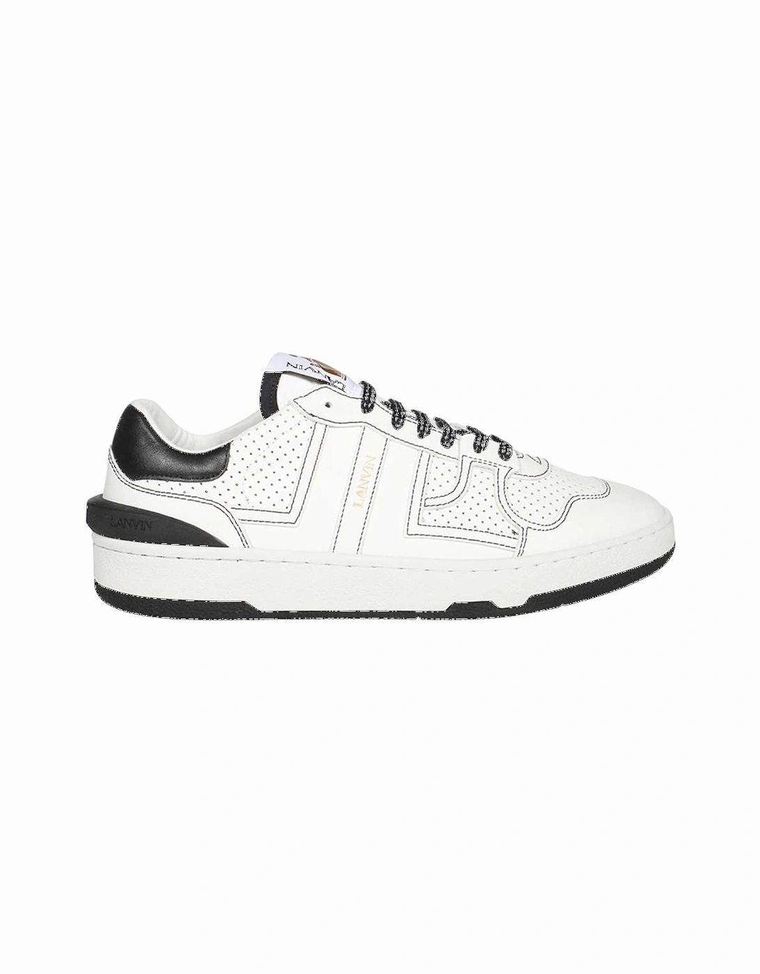 Mens Clay Low Top Sneakers White, 4 of 3