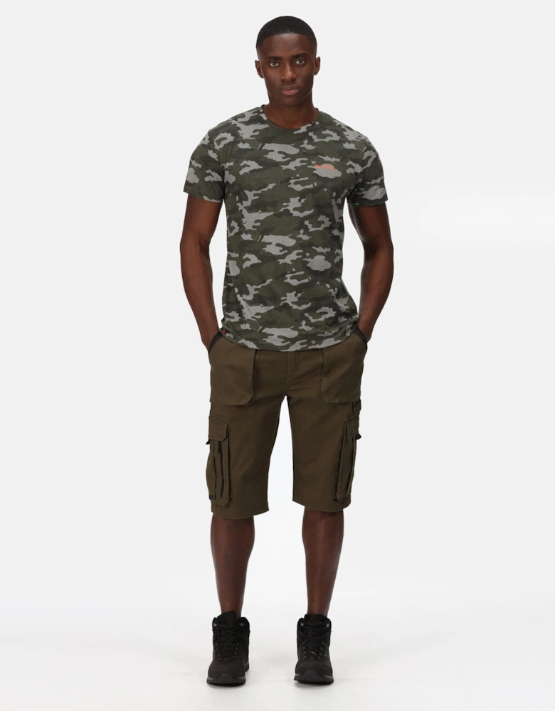 Mens Pro Utility Cargo Shorts