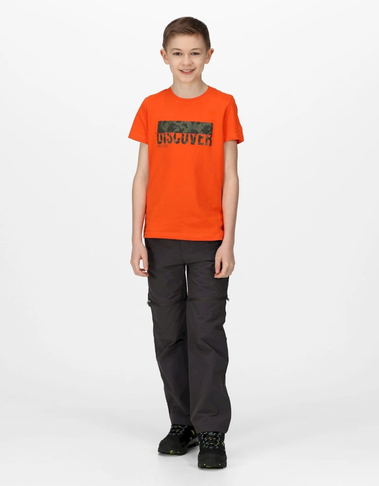 Childrens/Kids Bosley V Rectangle T-Shirt