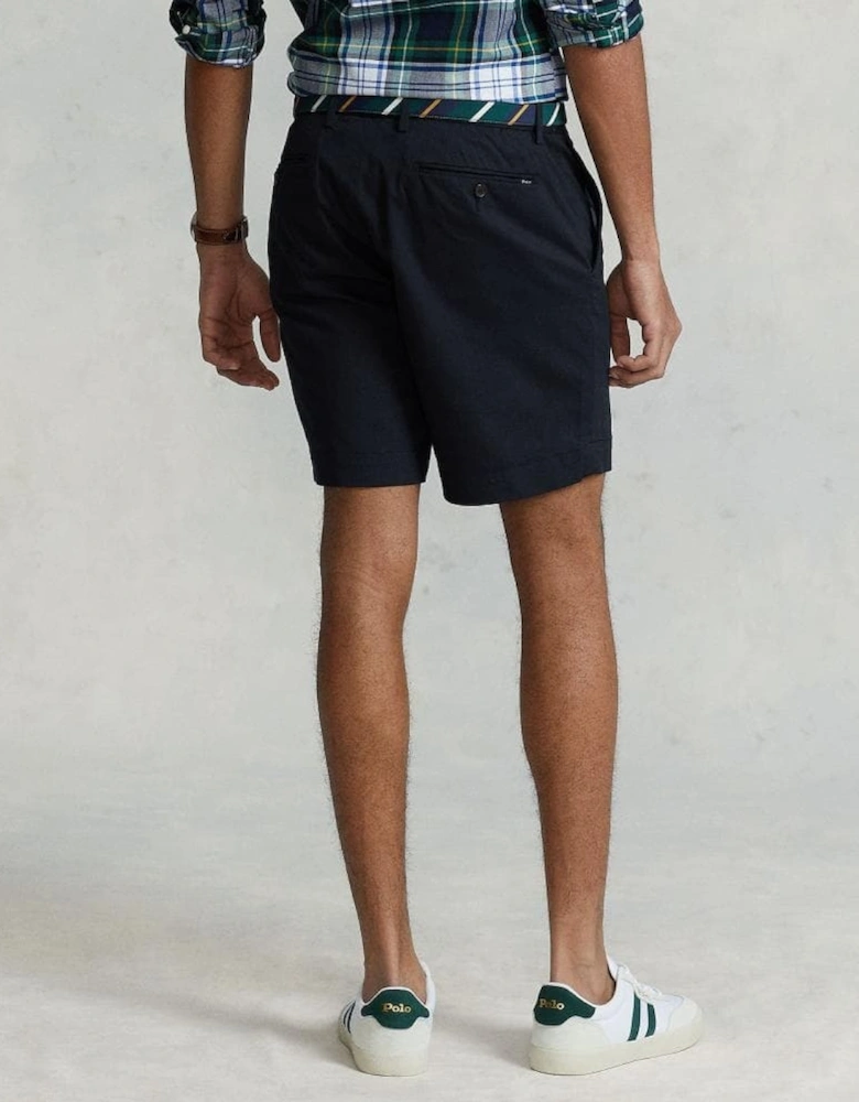 Stretch Cotton Flat Front Mens Chino Shorts