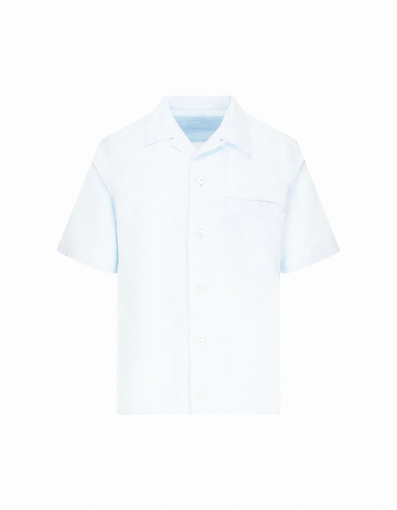 Men's Half Sleeved Shirt White