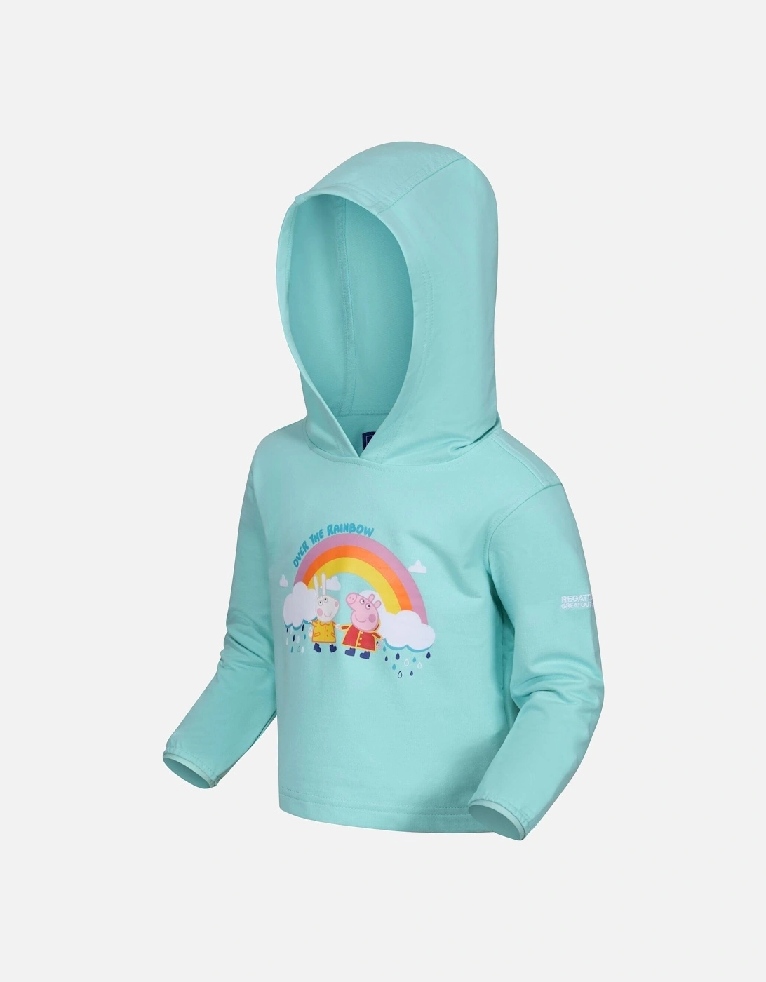 Childrens/Kids Peppa Pig Rainbow Hoodie