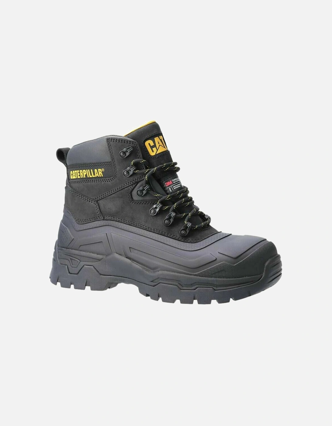 Mens Typhoon SBH Leather Safety Boots, 6 of 5