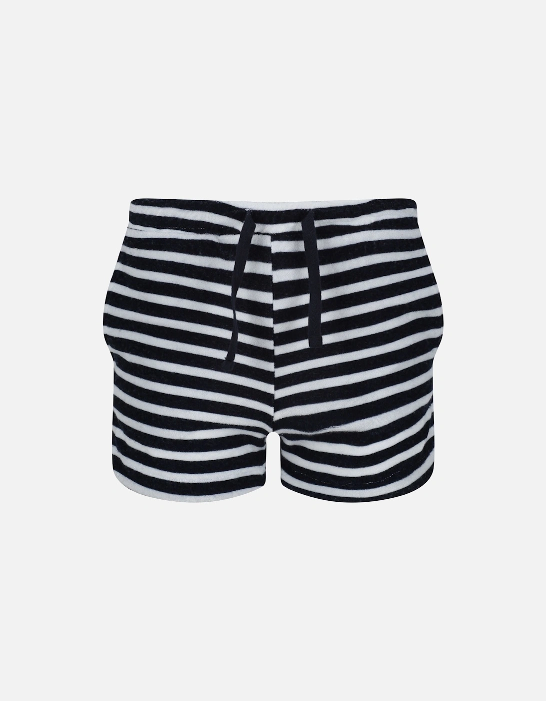 Childrens/Kids Dayana Towelling Stripe Casual Shorts, 6 of 5