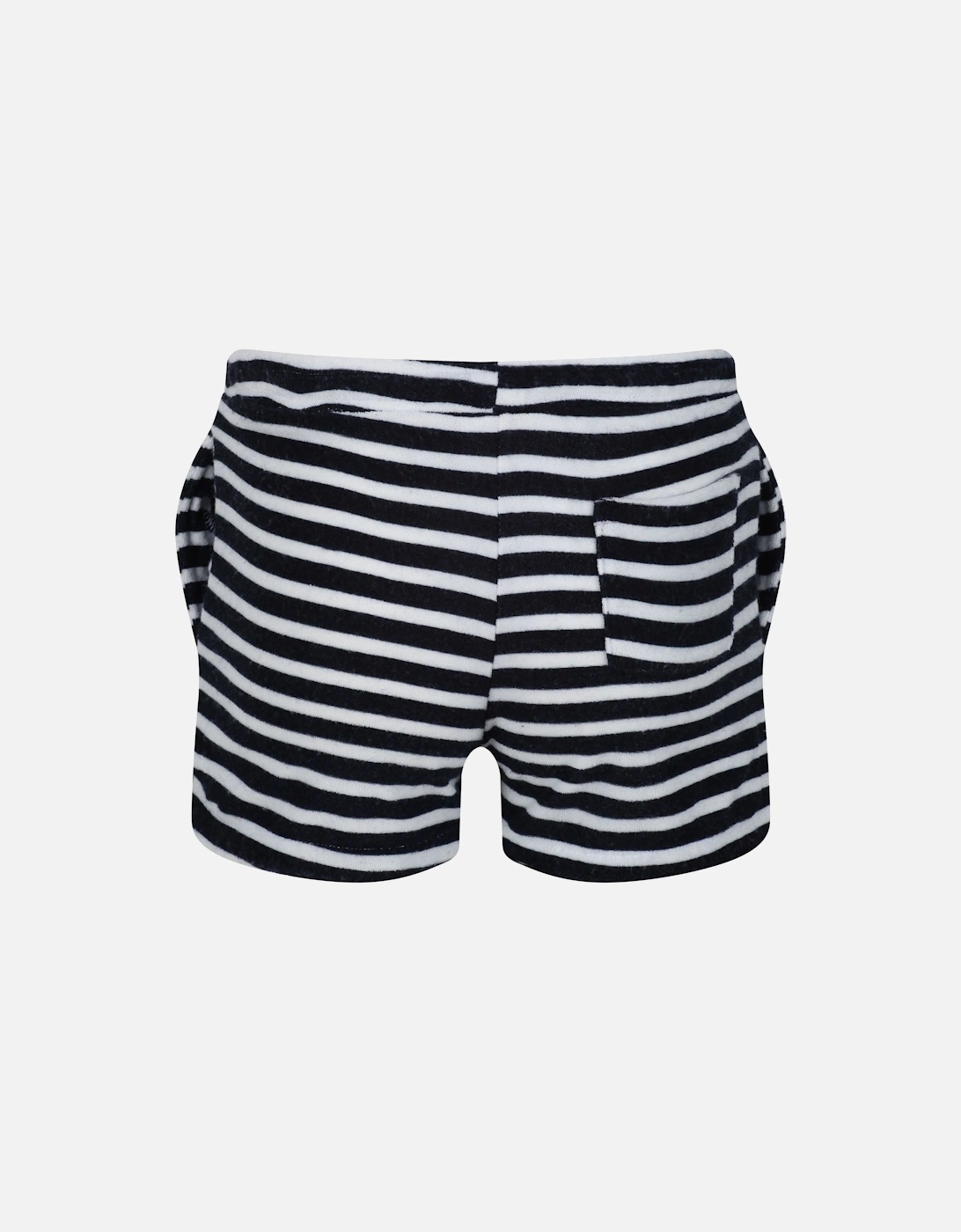 Childrens/Kids Dayana Towelling Stripe Casual Shorts