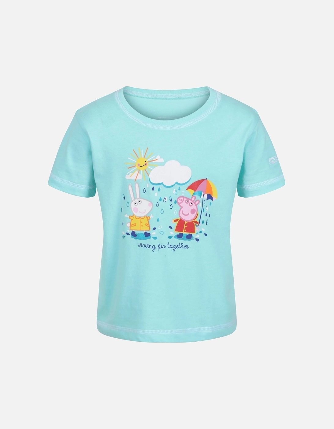 Childrens/Kids Peppa Pig Printed T-Shirt, 6 of 5