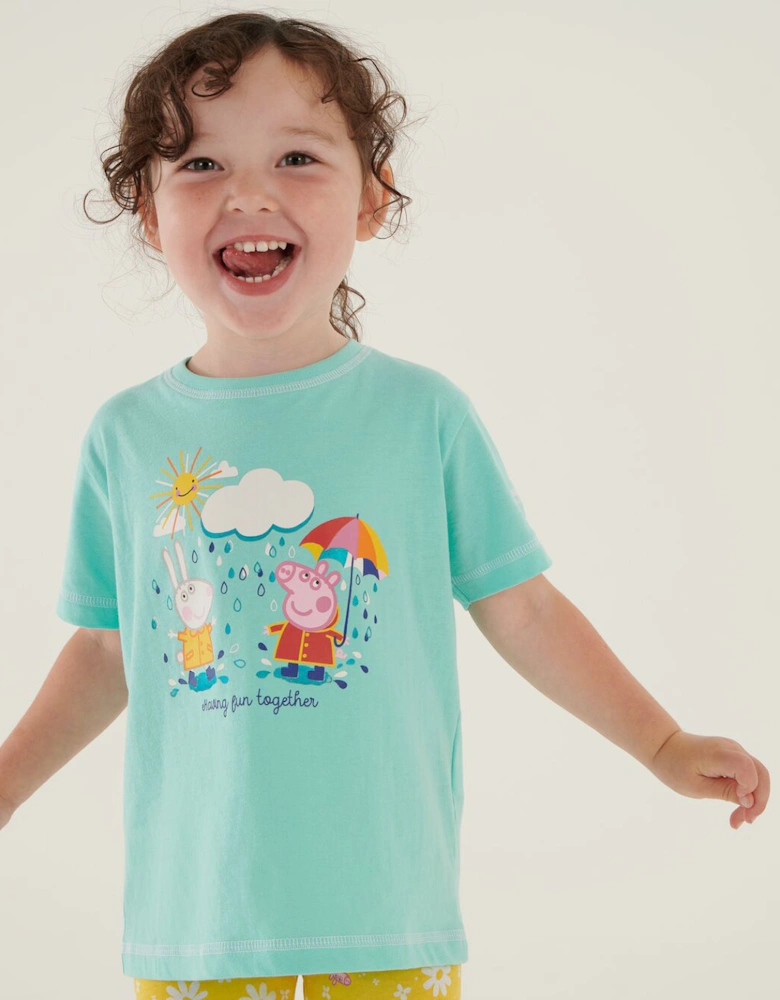 Childrens/Kids Peppa Pig Printed T-Shirt