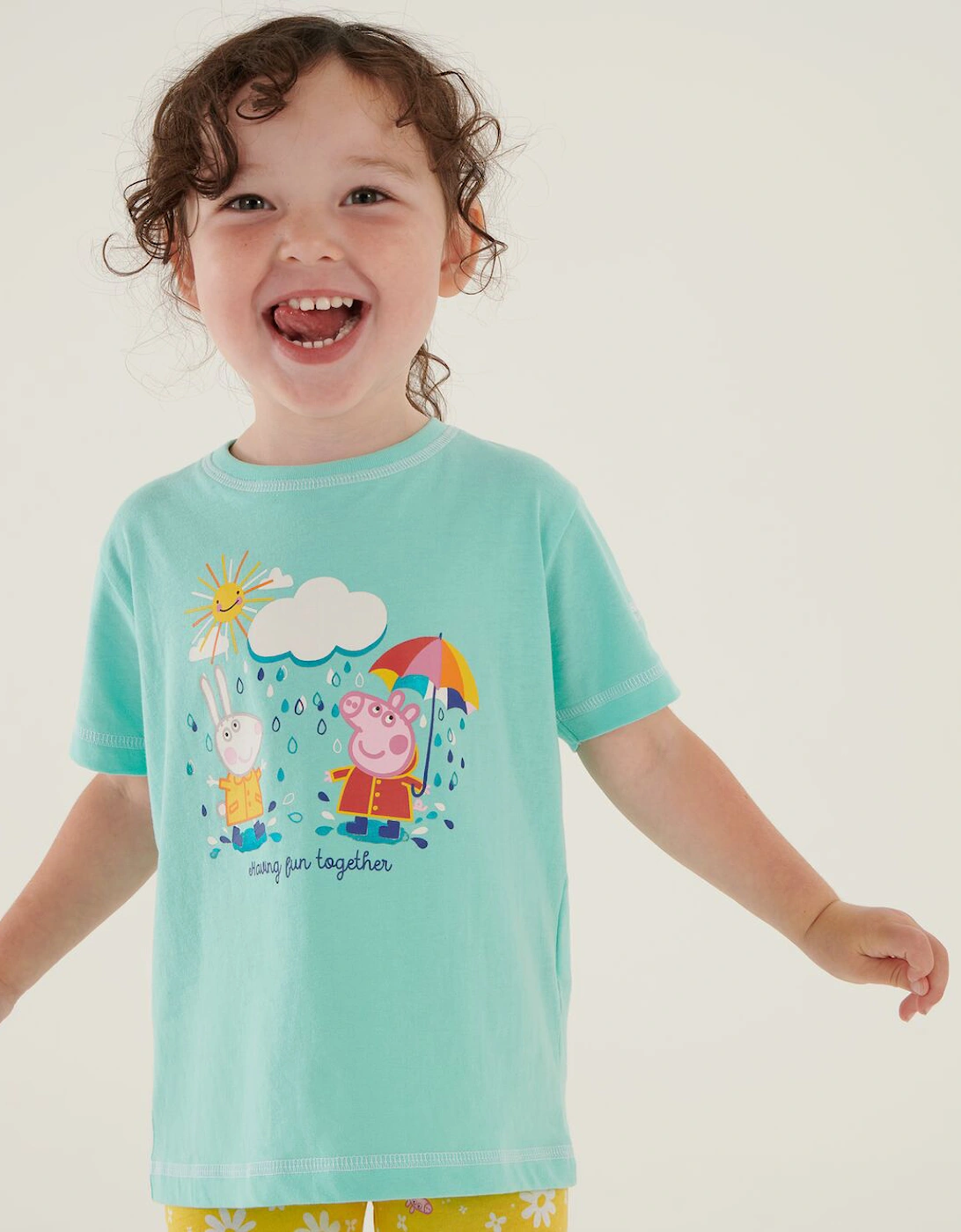 Childrens/Kids Peppa Pig Printed T-Shirt