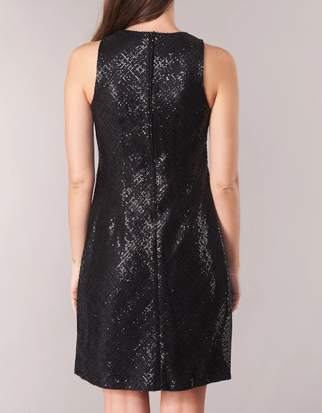 SEQUINED SLEEVELESS DRESS