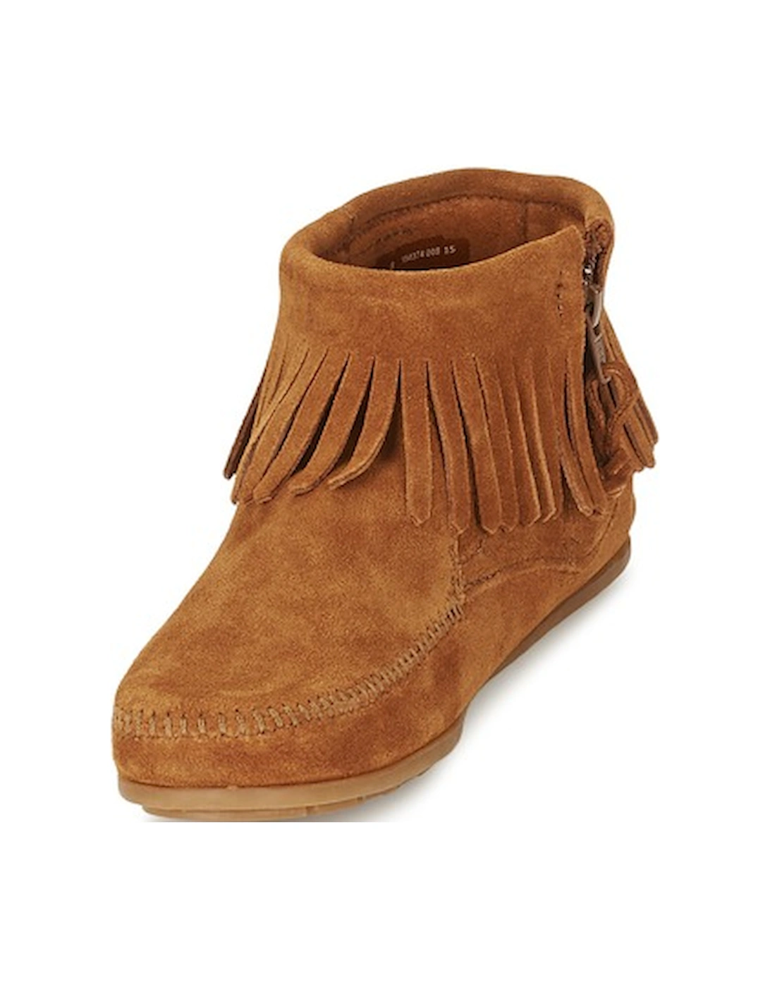CONCHO FEATHER SIDE ZIP BOOT