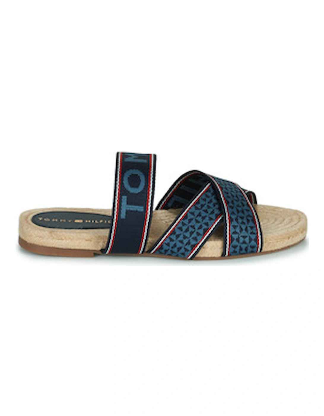 Tommy Webbing Flat Espadrille