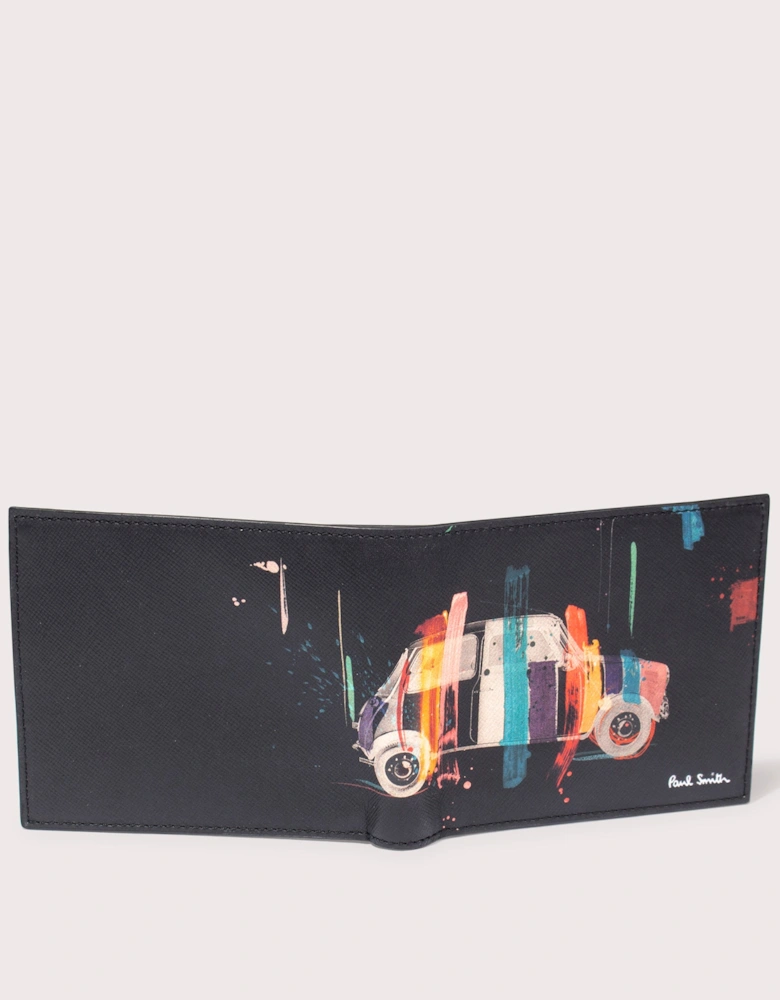 Artist Stripe Mini Billfold Wallet