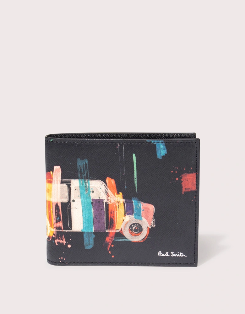 Artist Stripe Mini Billfold Wallet