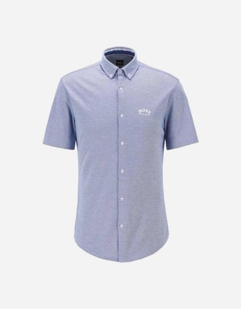 Blue Short sleeved Shirt
