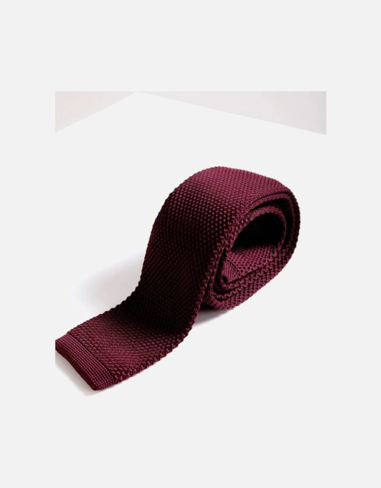 KT Wine Knitted Tie
