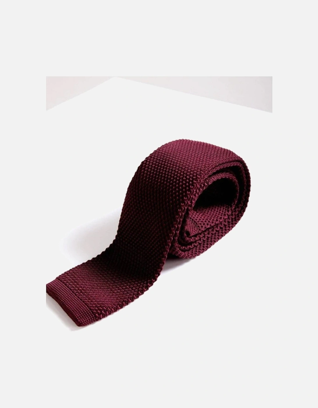 KT Wine Knitted Tie, 3 of 2