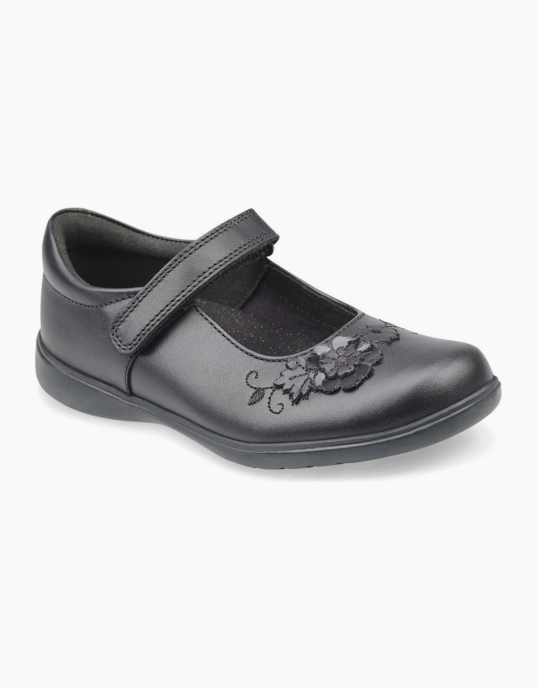 Start-Rite Girl's WISH SCHOOL SHOE - Black - Size: 10/E (Narrow)