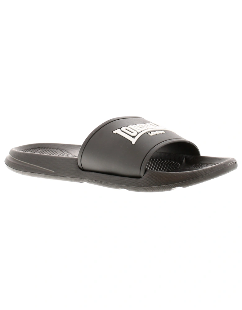 Mens Beach Sandals Naples Slip On Mules black UK Size