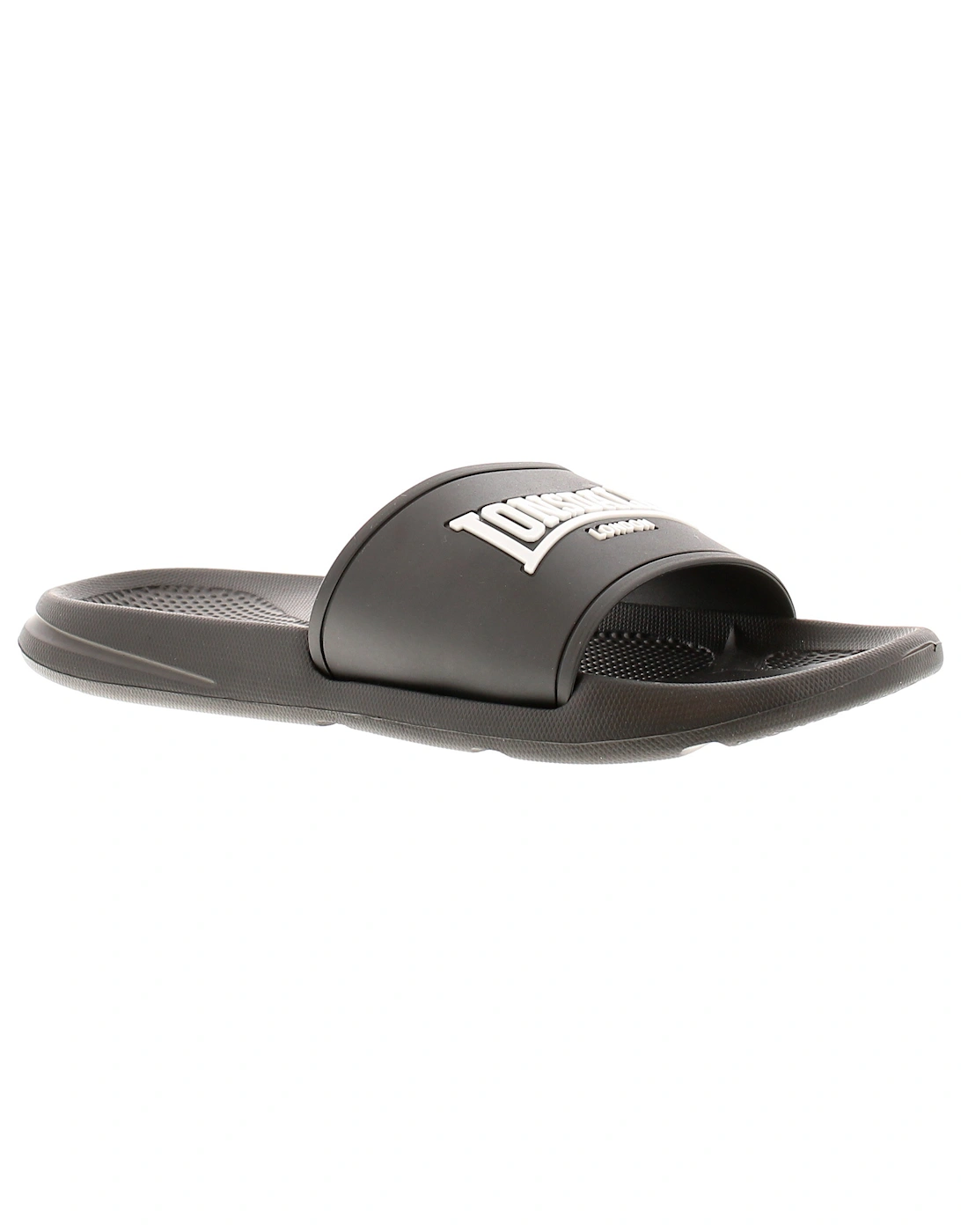 Mens Beach Sandals Naples Slip On Mules black UK Size, 6 of 5