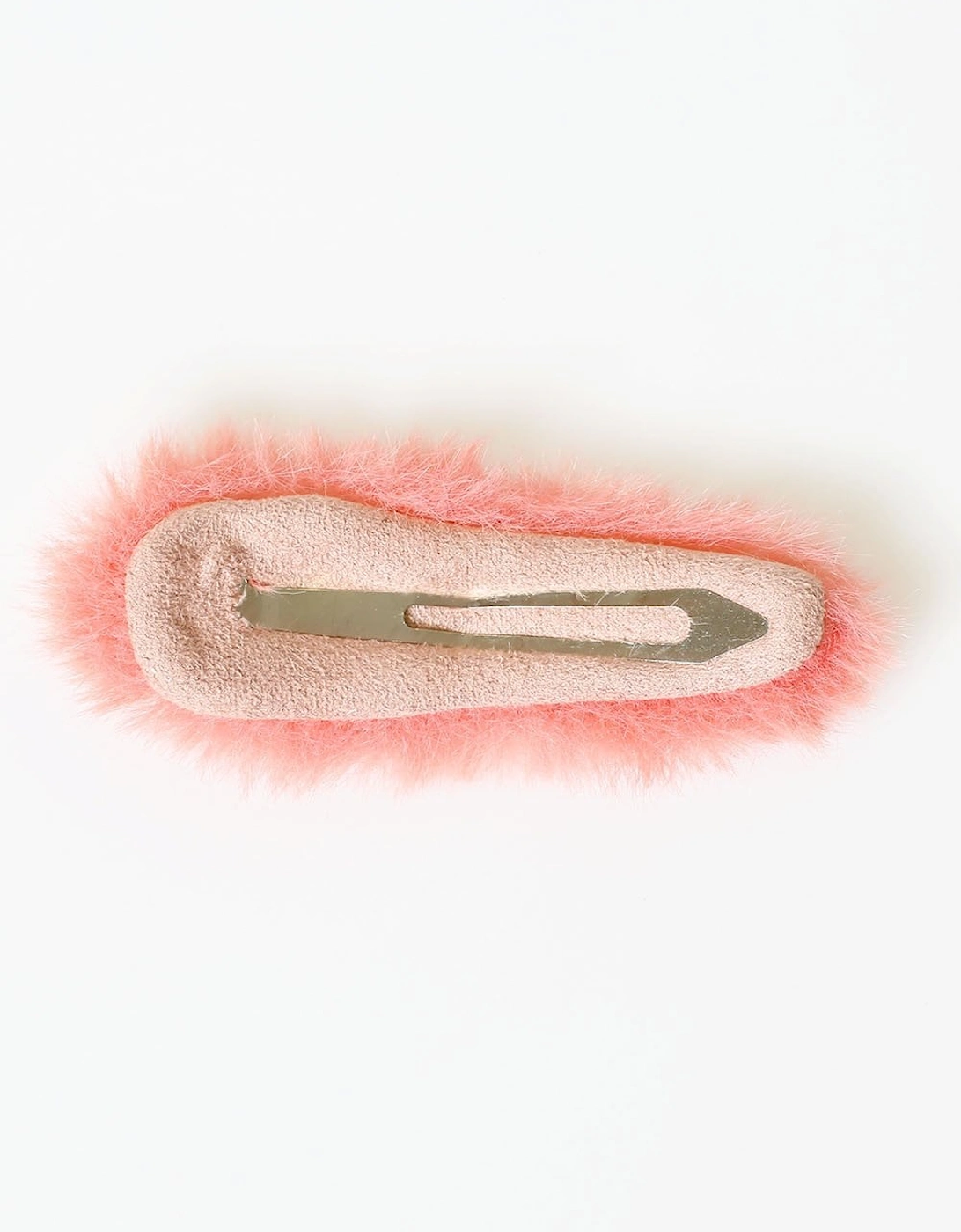 Faux Fur Hair Clip