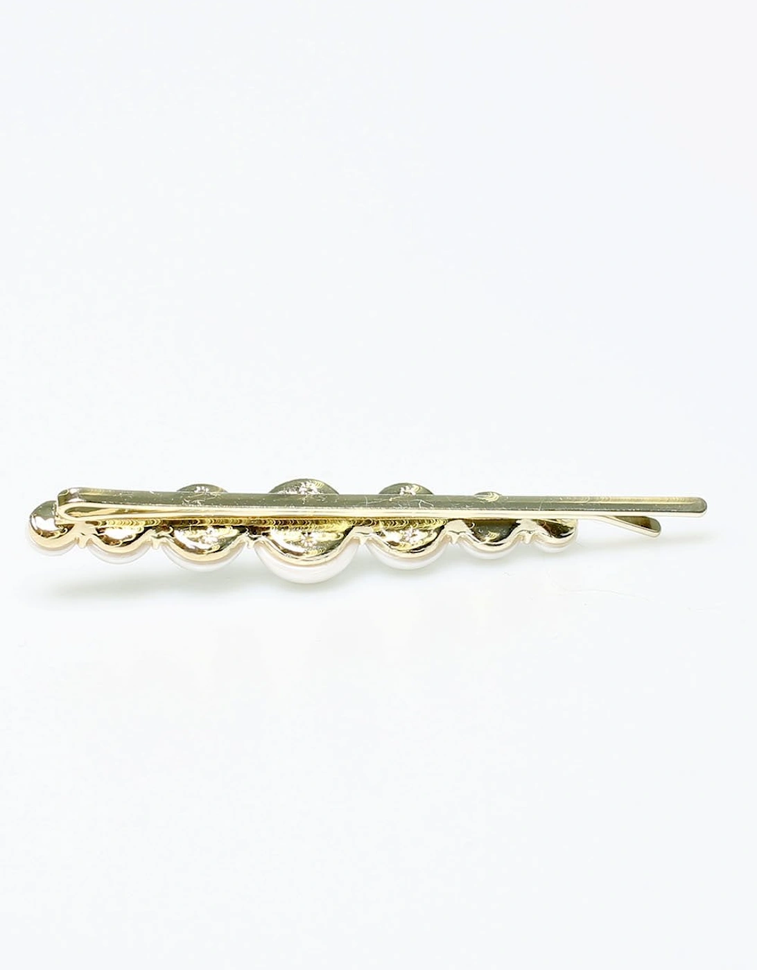 Faux Pearl Hair Slide