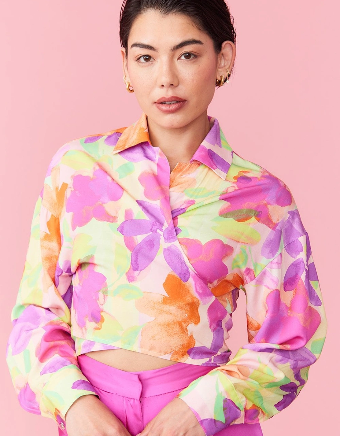 Sustainable Rose Petal Blouse