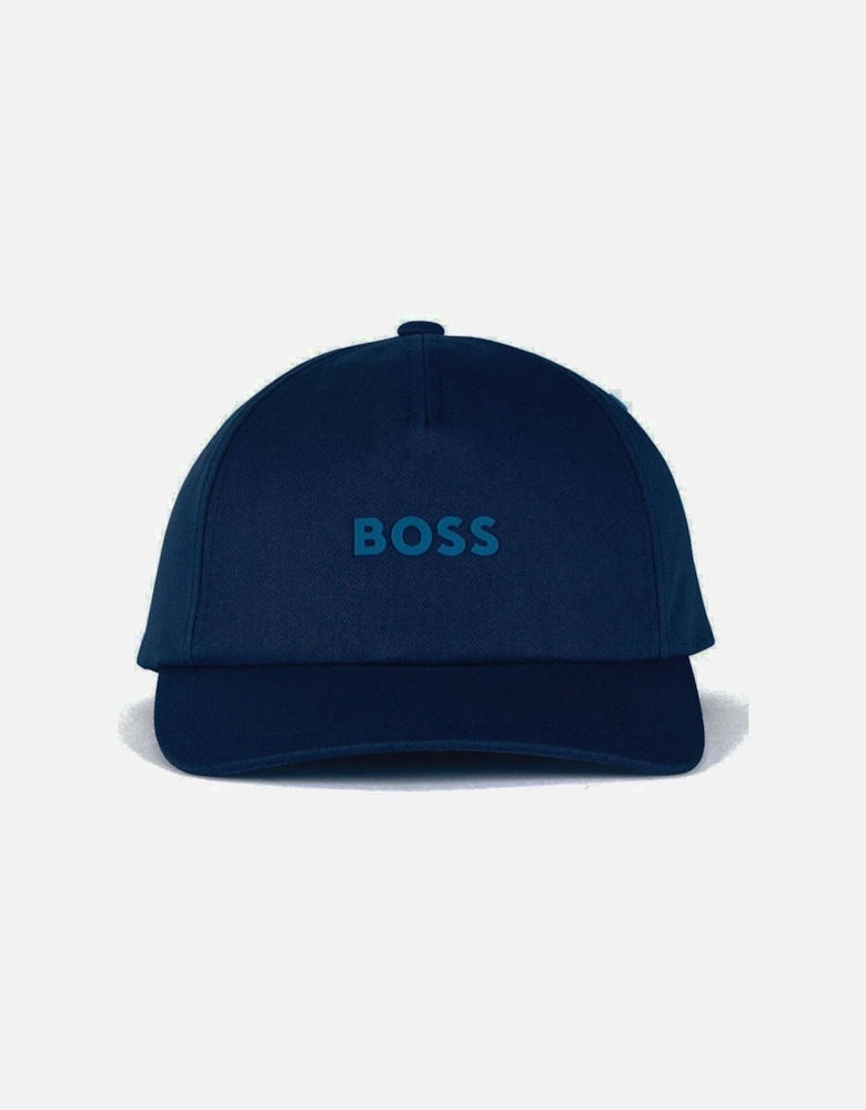 Men's Navy Cap with Blue Boss Logo