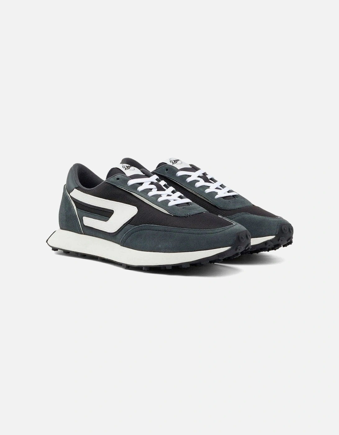 S-RACER LC Mesh/Suede Blue/White Trainers, 5 of 4