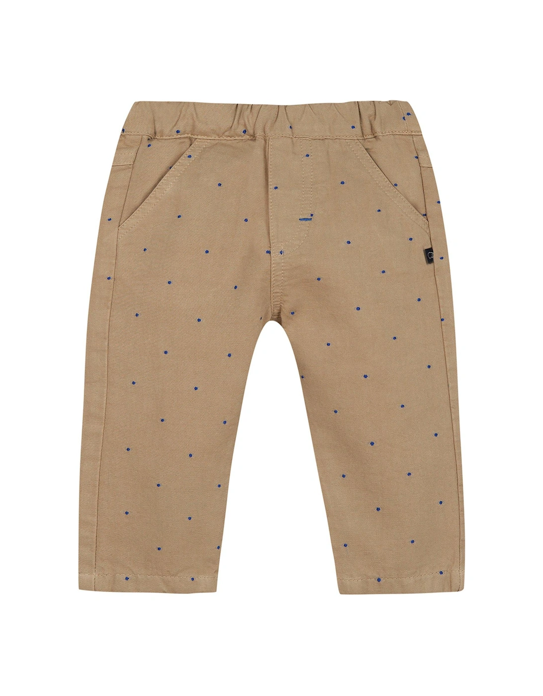Baby Printed Trousers - Tan, 3 of 2