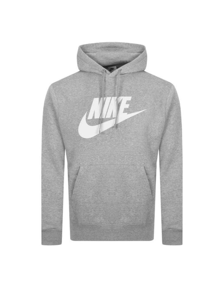 Swoosh Logo Hoodie Grey