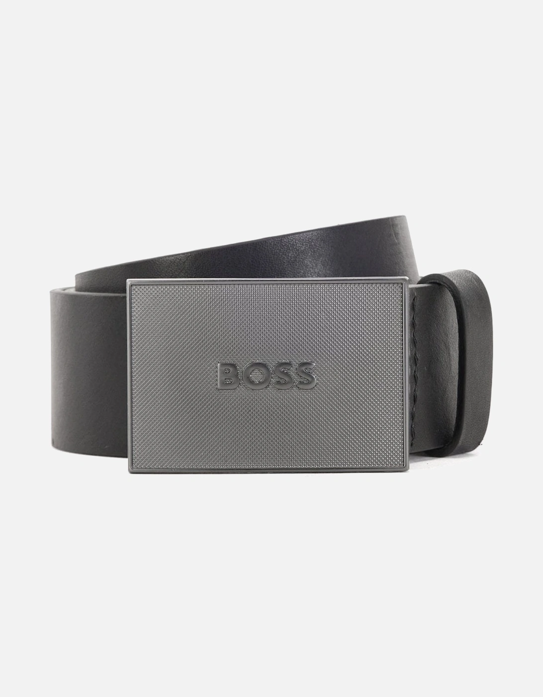 Hugo Boss Men's Black Icon-V Belt. - Size: 90-34Inch