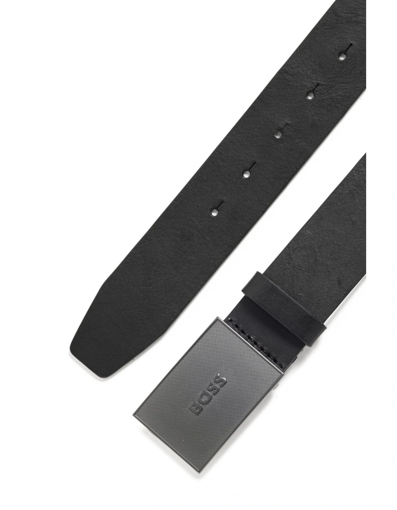 Men's Black Icon-V Belt.