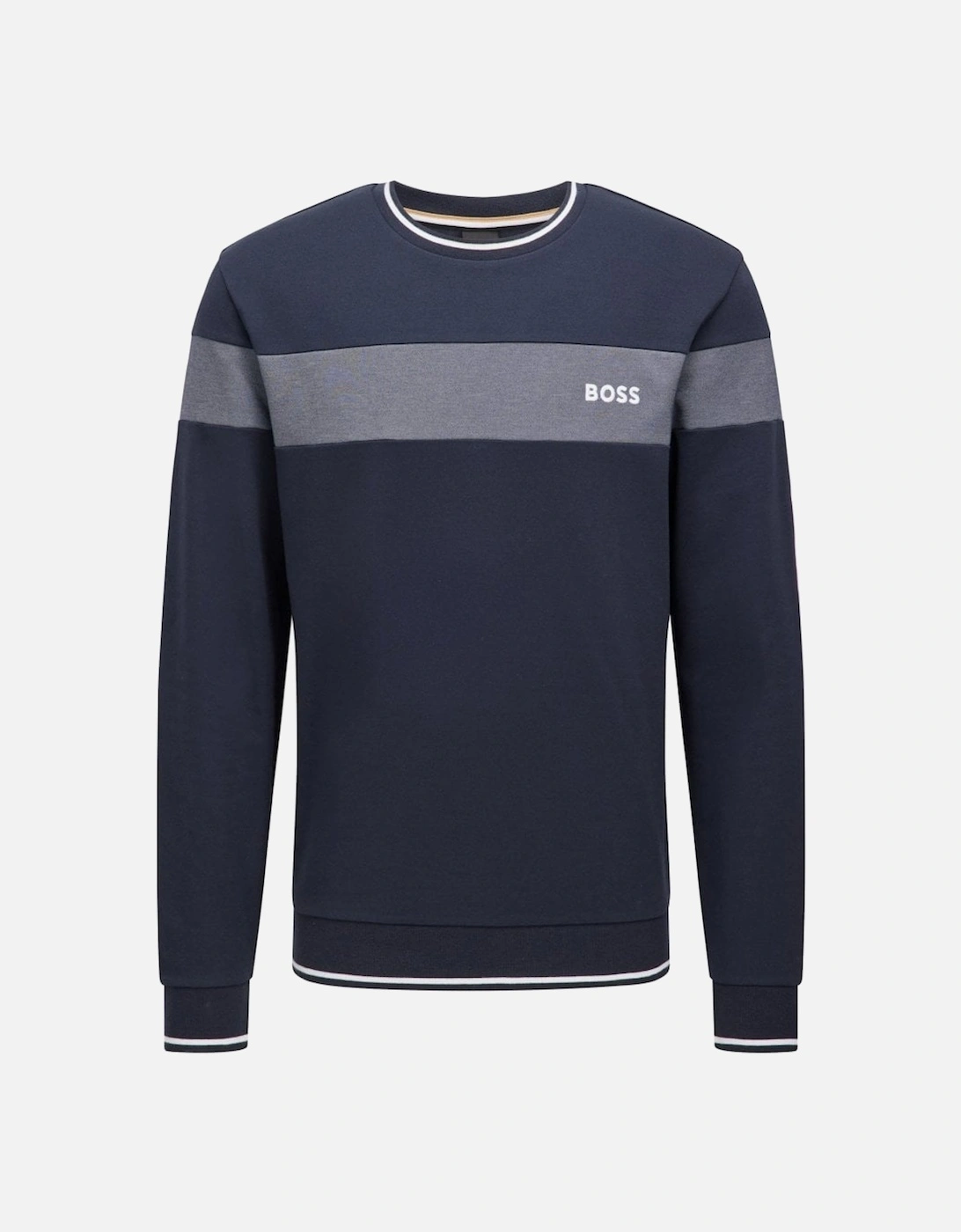 Men's Hugo Boss Men's Dark Blue Sweatshirt. - Navy - Size: 38