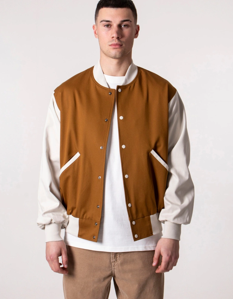 Relaxed fit Stadium Jacket