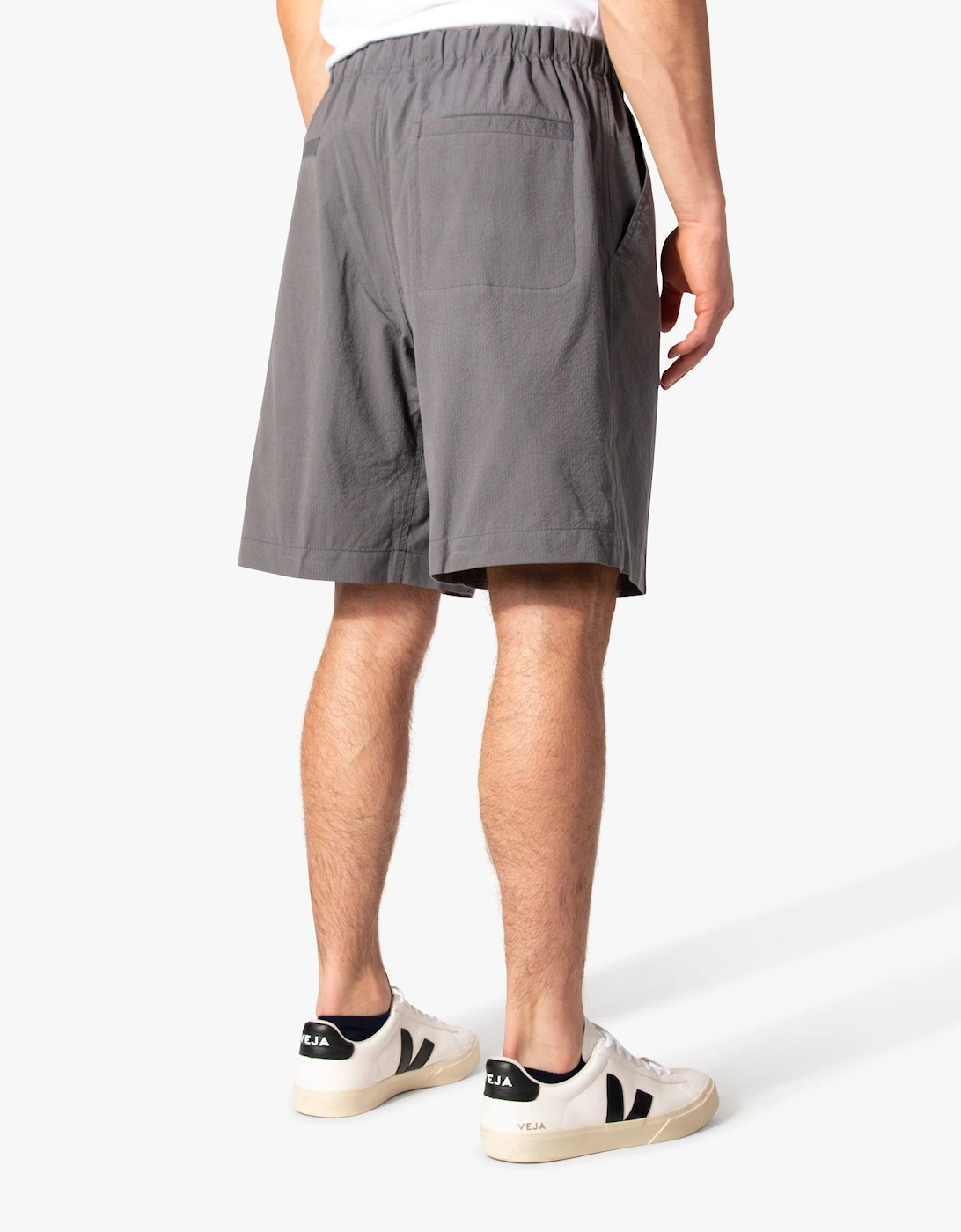 Regular Fit Elasticated Belt Shorts