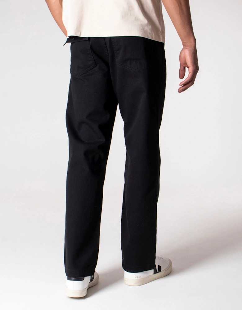 Straight Fit Cotton Fatigue Pants