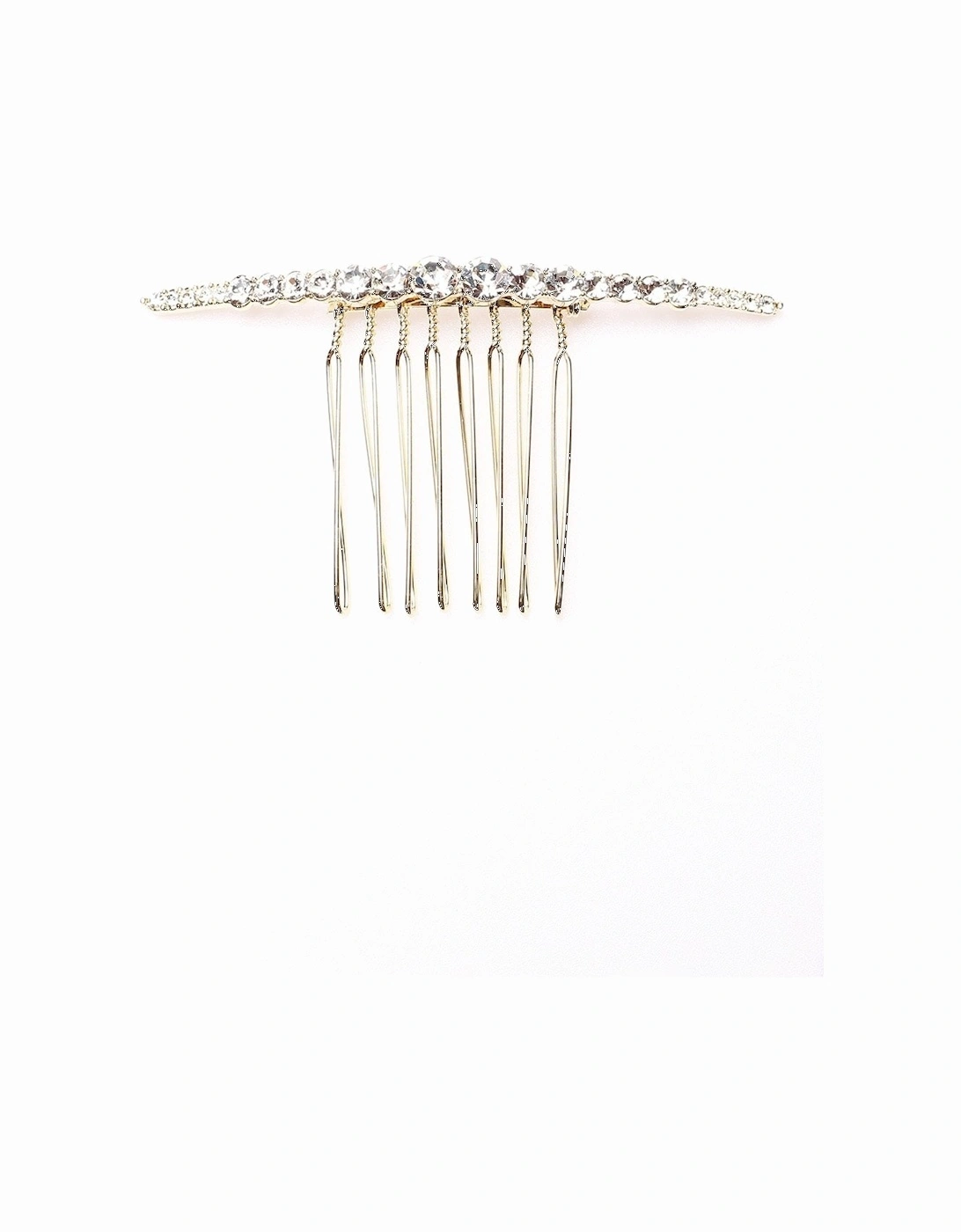 LuLu Silver-Tone Pearl Embellished Hair Comb, 2 of 1