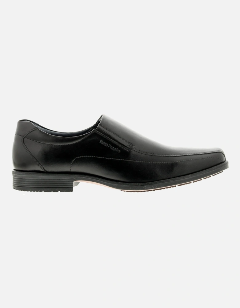 Mens Shoes Smart Brody Slip on Leather Slip On black UK Size