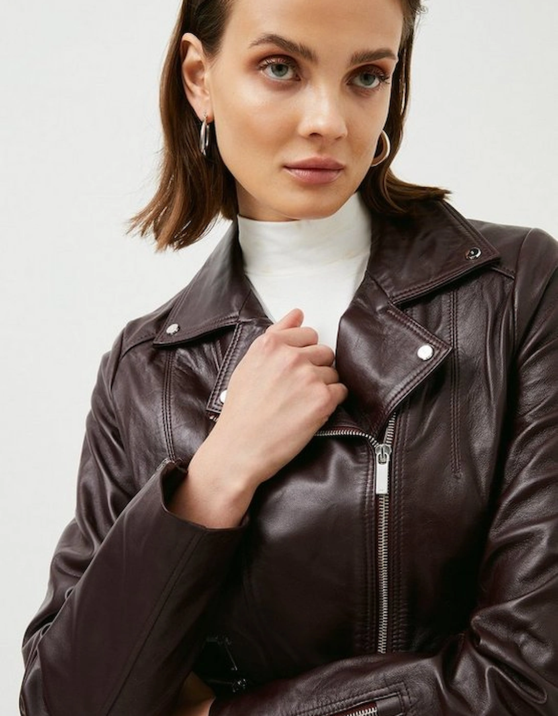 Leather Signature Biker Jacket