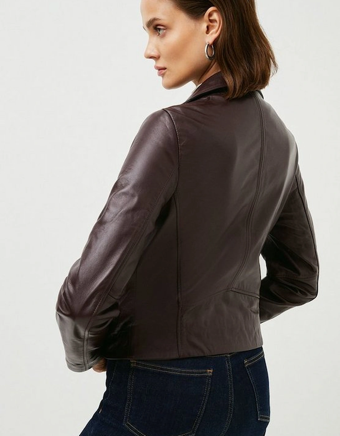 Leather Signature Biker Jacket