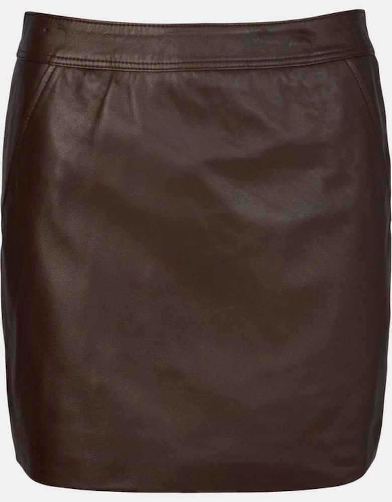 Leather Mini Skirt