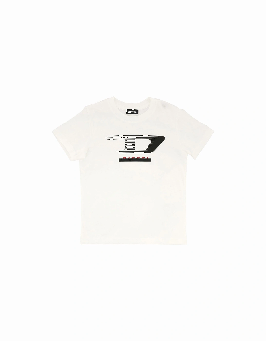 Boys Cotton Logo T-Shirt White, 3 of 2