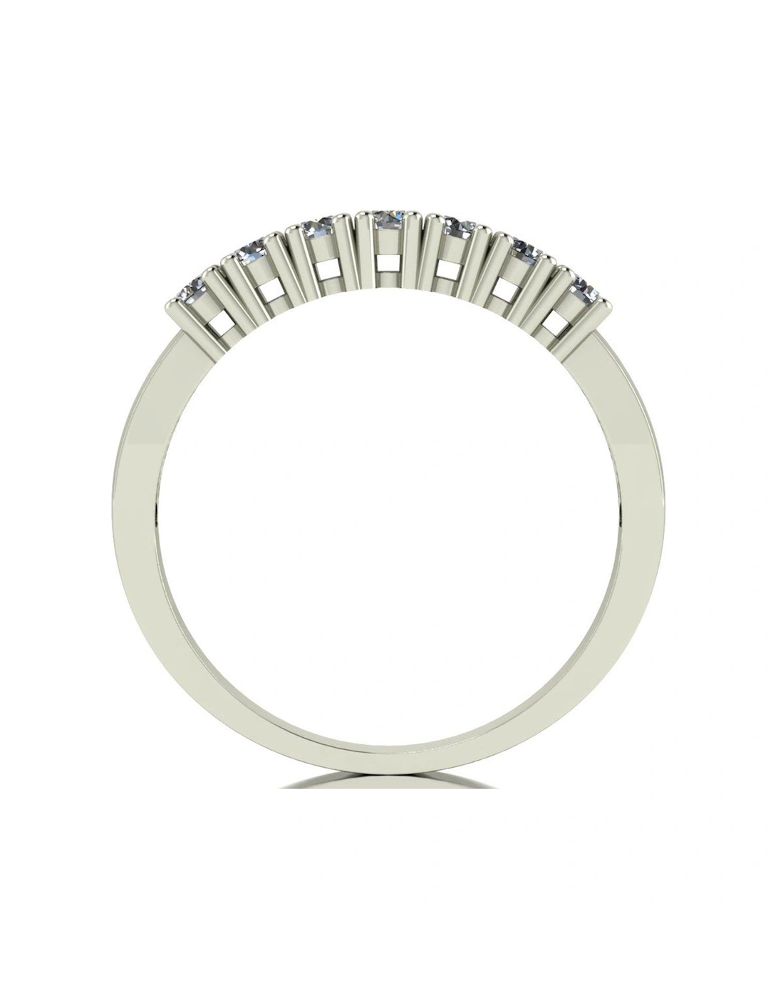 9ct White Gold 0.50ct Diamond Eternity Ring