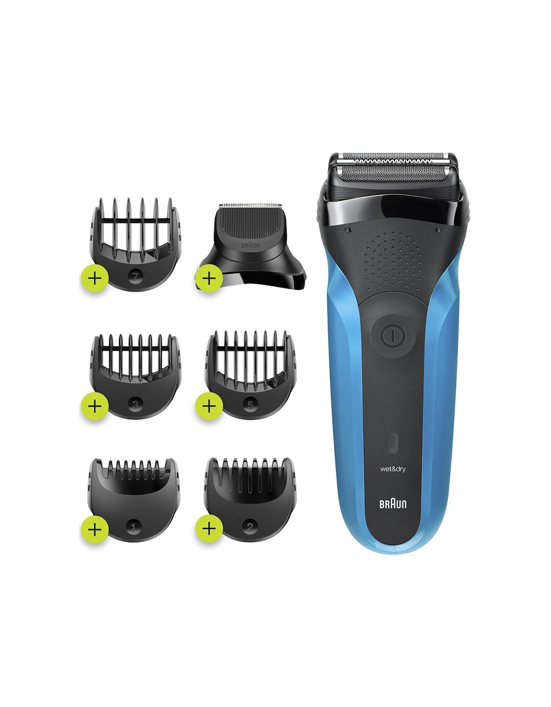 S3 Shave & Style 310BT Electric Shaver, Wet & Dry Razor for Men, 3 of 2