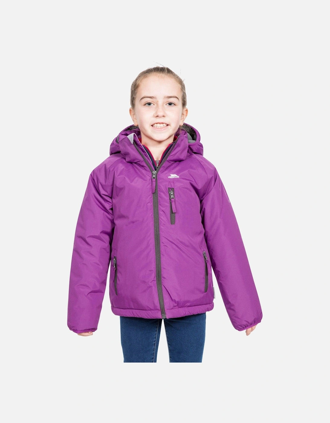 Childrens Girls Shasta Waterproof Jacket, 5 of 4