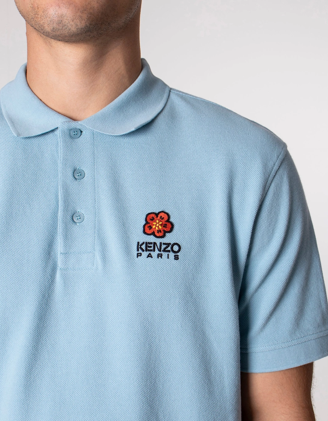 Boke Flower Crest Logo Polo Shirt