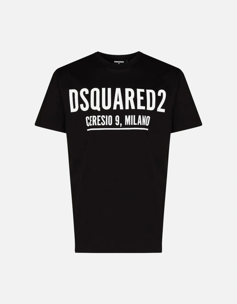 Ceresio9 Cool Logo-print T-shirt in Black