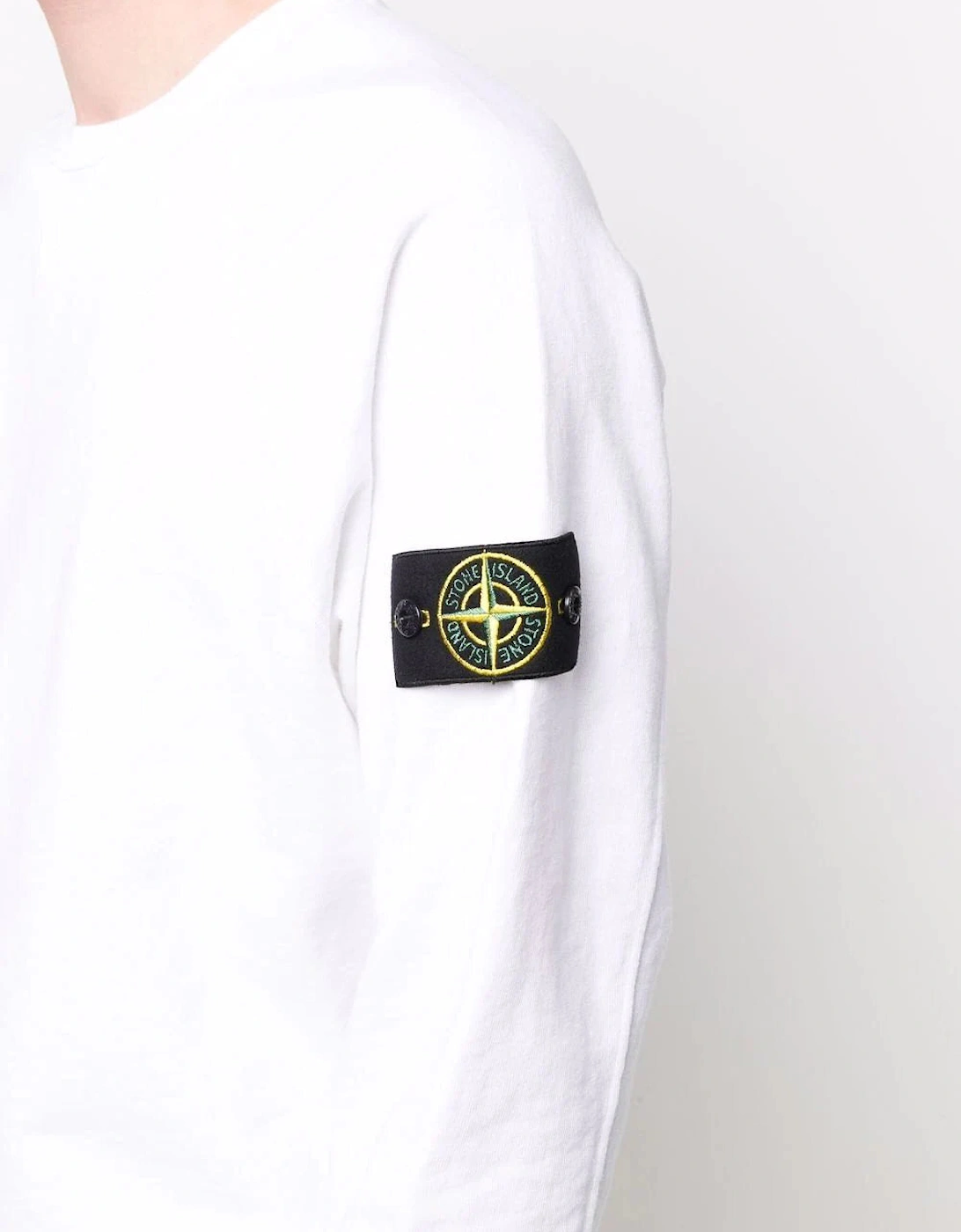 Logo-patch Sweatshirt in White